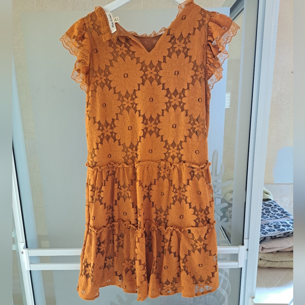 Orange dress